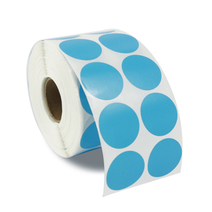 Rollo de Etiquetas Térmicas Redondas, Rollo de Etiquetas Personalizadas de 25mm, 30mm, 40mm, 50mm, Fabricación Directa de Fábrica - Product Image 5