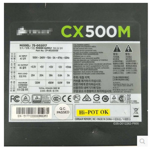 CX Série <span class=keywords><strong>500W</strong></span> <span class=keywords><strong>80</strong></span> <span class=keywords><strong>80</strong></span> <span class=keywords><strong>plus</strong></span> <span class=keywords><strong>Bronze</strong></span> Certifié Modulaire Alimentation pc (CP-9020059)CX500M - Product Image 4