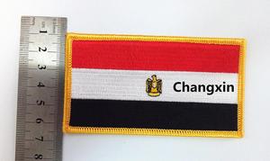 工厂价格批发刺绣铁上风格旗帜补丁 - Product Image 5