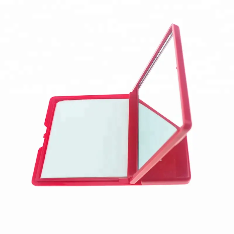 Складное карманное косметическое зеркало для путешествий с логотипом на заказ, 50 макияжных маслопоглощающих бумаг