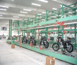 CE approved Full set of automatic motorcycle assembly line