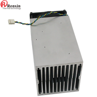Radiateur électronique ADDA 237 M 3/h 57 Db(a) série 6000, profil en aluminium extrudé, dissipateur thermique, boîtier carré, pliage de boule