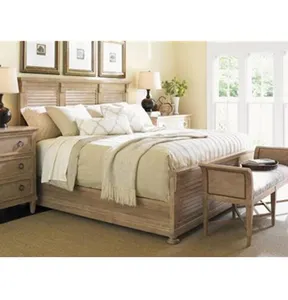 Maison moderne Blanc Meubles Ensembles de Chambre À Coucher meubles de chambre à coucher en bois