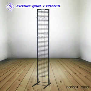 Grid Panel <strong>Display</strong> Rack Stand Wire Grid Showcase Stand - Product Image 2