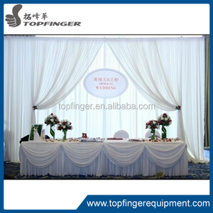 Tfr 2015 factory price 3 m ~ 6 m de retract pipeline and Draped for wedding decor - Product Image 3