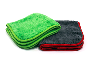 Paños de Limpieza para Coche de Microfibra de Doble Cara, <span class=keywords><strong>Terciopelo</strong></span> Coral, Alemania, con Color Negro Clásico - Product Image 2