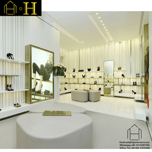 <span class=keywords><strong>Ideas</strong></span> de Decoración para Exhibición en Tiendas Minoristas, Diseño <span class=keywords><strong>Interior</strong></span> Moderno para Tiendas de Zapatos Femeninos - Product Image 4