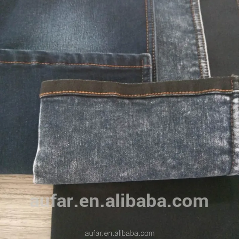 A762-6Good fundo tecido denim stretch preto de alta qualidade made in china