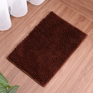 Alfombrillas de baño de chenilla grandes, peluda alfombrilla para suelo, alfombrilla antideslizante absorbente de agua para puerta - Product Image 2