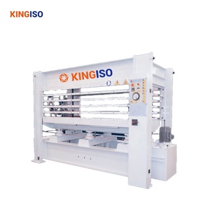 120T งานไม้เครื่องกดร้อน3 5ชั้นกดร้อนสำหรับประตูไม้อัด