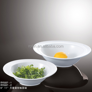 Nuevo diseño cuadrado blanco tazón de cerámica, Tazón de Sopa de Porcelana Blanca, Cuenco de arroz para Hotel <span class=keywords><strong>y</strong></span> <span class=keywords><strong>Restaurante</strong></span> - Product Image 6