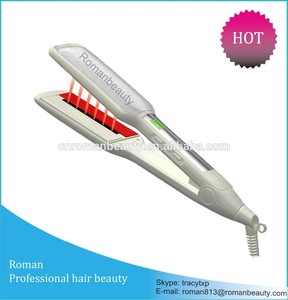 Plus récent 2015 infrarouge. électrique double plaque de céramique défriser les cheveux <span class=keywords><strong>bella</strong></span> - Product Image 5