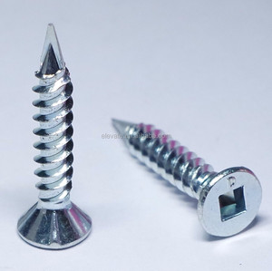 Vis pour panneau de ciment, 6 plumes à tête plate, phillips, filetage twinrapide, 10 pièces - Product Image 4