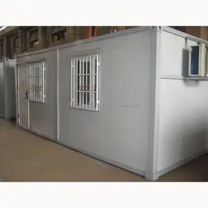 पानी प्रतिरोधी स्टील मजबूत Prefab शिपिंग कंटेनर कमरे