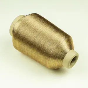 Bangladesh and Pakistan market MS type gold 200gm Nylon Metallic yarn
