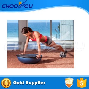 Bosu Exercice Balance Trainer/Demi rond bosu <span class=keywords><strong>ball</strong></span> pour <span class=keywords><strong>gym</strong></span> équipements - Product Image 1