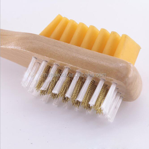 High Quality Clean Double <strong>Suede</strong> Rubber Shoe <strong>Brush</strong> - Product Image 6