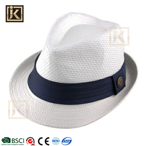 Fabricante JAKIJAYI fedore sombrero unisex sombrero verano papel hecho a medida - Product Image 2