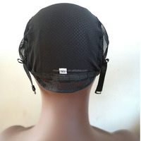 Pabrik Grosir Warna Hitam Warna Coklat Warna Transparan S M L XL Setengah Wig Topi untuk Membuat Wig