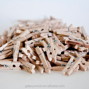 25mm 35mm Mini molletta in legno molletta in legno naturale piccola clip in legno per <span class=keywords><strong>foto</strong></span> - Product Image 4