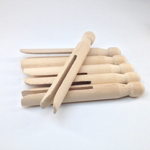 Artisanat en bois <span class=keywords><strong>peg</strong></span> 11 CM Naturel En Bois Vêtements Poupée en bois de bouleau À L'ancienne Chevilles Poupée - Product Image 3