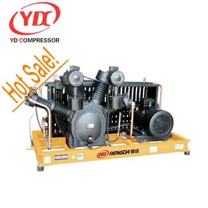 Mesin Cetak Tiup Hewan Peliharaan 40 Bar, Kompresor Udara Booster Tekanan Tinggi Kompresor Udara 210CFM 580PSI 90HP