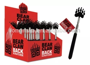 Portátil PVC mango extensible inoxidable telescópico de garra de oso rascador de espalda masajeador - Product Image 5