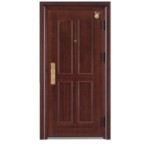 Puerta principal moderna Diseños Casa Puerta principal Diseños Construcción de edificios Seguridad Puerta de acero - Product Image 5