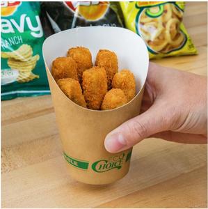<span class=keywords><strong>Taza</strong></span> <span class=keywords><strong>de</strong></span> papel para patatas fritas desechable con logotipo personalizado - Product Image 4