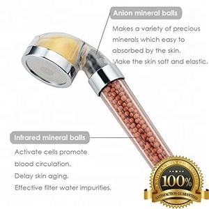 Vitamina C soffione Risparmio Idrico di proteggere la vostra pelle e dei capelli rilascio fragranza testa di acquazzone filtro acqua/acqua mini filtro - Product Image 3