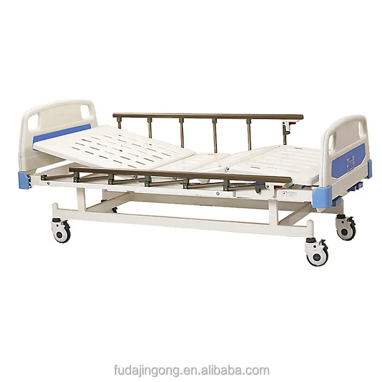 A-15 two functions manual adjustable medical beds clinic bed