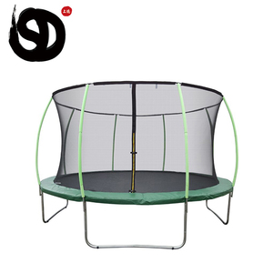 Durable vendiendo bien <span class=keywords><strong>14</strong></span> pie trampolín con caja <span class=keywords><strong>de</strong></span> seguridad - Product Image 4