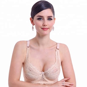 <span class=keywords><strong>Reggiseno</strong></span> da donna sexy push-up in pizzo traforato morbido e traspirante - Product Image 2