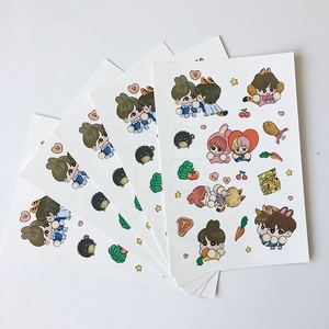 Per I Bambini Su Misura Disegni Assortiti <span class=keywords><strong>Bacio</strong></span> Impermeabile Adesivi Tagliati su Fogli - Product Image 4