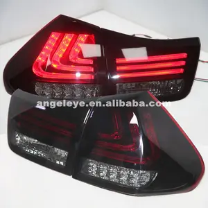 2004-2009 ano para Lexus para RX330 para RX350 DIODO EMISSOR de Luz Vermelha traseira Cor Fumaça Preta Capa SN