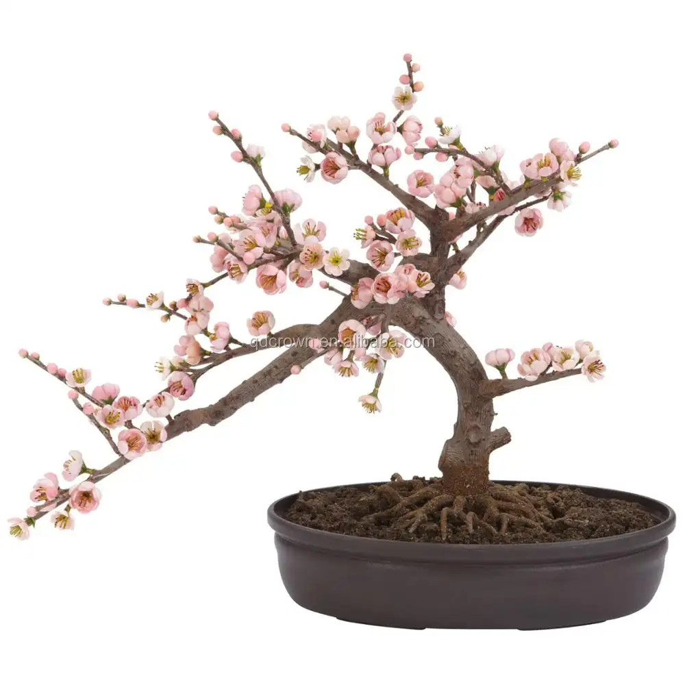 최고의 판매 일본 나무 일본 꽃 실내 매달려 지점 꽃 제조 업체 인공 벚꽃 나무 led 조명