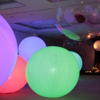 Boule gonflable lumineuse à Led pour une fête, boule gonflable