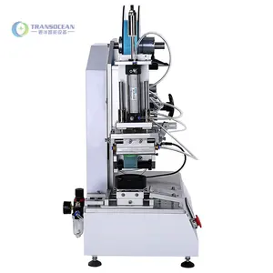 High precision semi automatic labeling machine for flat product