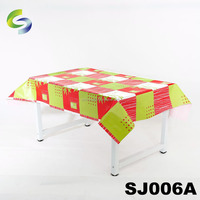 Nappe en PVC à carreaux de couleur vive, nappe en PVC à carreaux, résistante aux taches, lavable, couverture de table en vinyle résistante à l'huile pour la maison