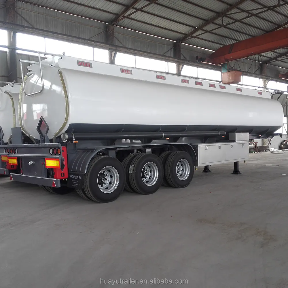 30000 liter 35000 liter 40000 liter 2-assige 3-assige brandstoftank trailer