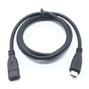 32a ab Gen 2 10 Gbps di Sincronizzazione di Dati di Ricarica Veloce USB di Tipo C 3.1 cavo di Estensione Cavi di Estensione di Tipo -C maschio a USB-C femminile OTG Cavo