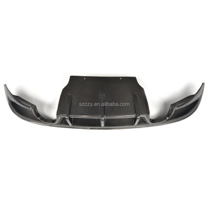 Difusor Trasero de Fibra de Carbono para Parachoques Trasero <span class=keywords><strong>XE</strong></span> para <span class=keywords><strong>Jaguar</strong></span> <span class=keywords><strong>XE</strong></span> 2015 en Adelante - Product Image 2