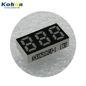 0.25 inch urlta Đỏ 3 chữ số 10 chân nhỏ 7 đoạn dẫn hiển thị mà không có dấu thập phân - Product Image 1