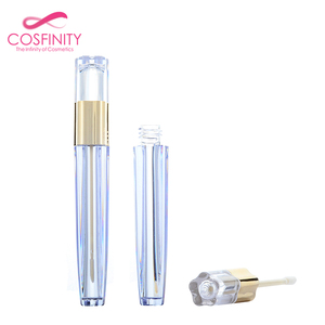 Logo yapmak kozmetik paketi şişe altın toptan <span class=keywords><strong>lipgloss</strong></span> tüpler ambalaj özel dudak parlatıcı kutusu - Product Image 4
