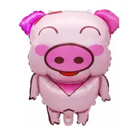TF 2019 новогодний шар в виде свиньи, большой воздушный шар из фольги в форме свиньи, украшение для будущей мамы, детские товары для дня рождения, сарай, фермы, животные