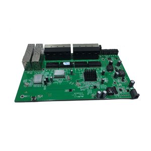 Nhà máy nóng bán 16 cổng 10/100Mbps nhanh Ethernet rpoe 4x1 gam sợi quang SFP không được quản lý mạng đảo ngược PoE chuyển đổi - Product Image 3