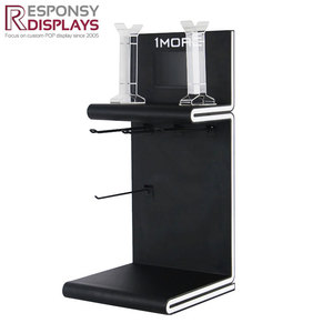 Oem High-End Roterende Draagbare Afneembare Headset <span class=keywords><strong>Display</strong></span> Met Moderne Lcd-Scherm Rack Metalen Teller Headset Rack - Product Image 2
