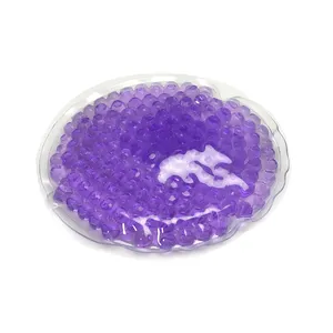 reusable sport injury round beads shape gel ice pack for physical therapy