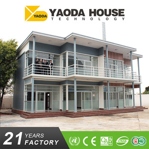 Prefab Biệt Thự 2 Tầng Ecofriendly <span class=keywords><strong>Pre</strong></span> Xây Dựng Prefa Nhà Biệt Thự Bảng Điều Khiển Bê Tông Ngôi Nhà Nhỏ Kế Hoạch - Product Image 4