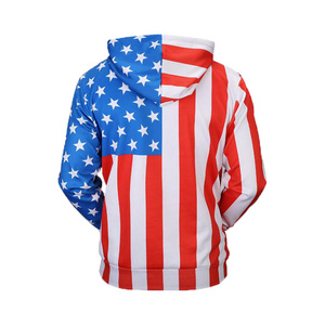 Custom mens 3D imprimir pullover hoodies todo impresión poliéster sudaderas con capucha - Product Image 3
